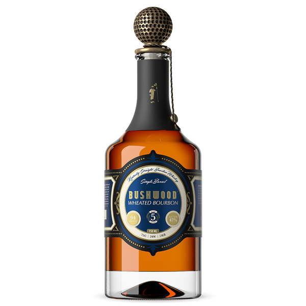 bushdebrunt BRUNT 3HANDRED ウィングトップ25ウッド 750ml_Bushwood__Wheated_Bourbo