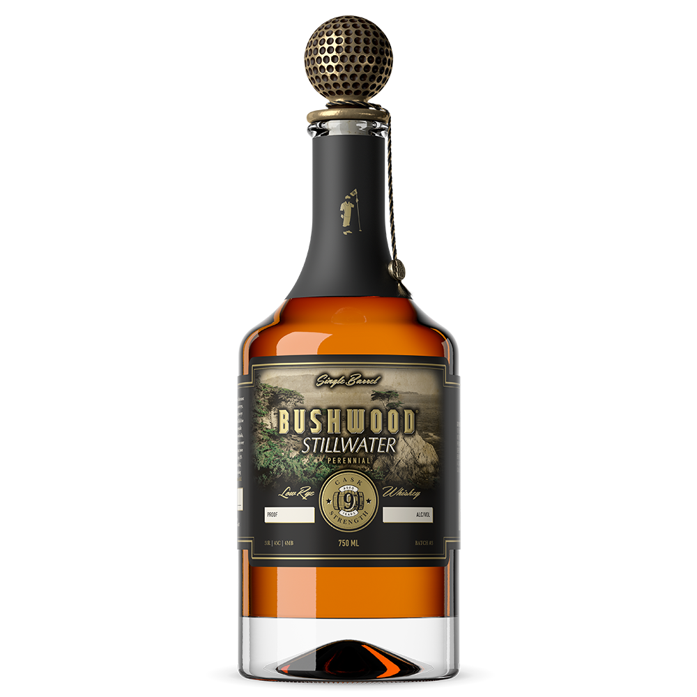 Bushwood Stillwater Low Rye, Single Barrel Cask Strength Whiskey