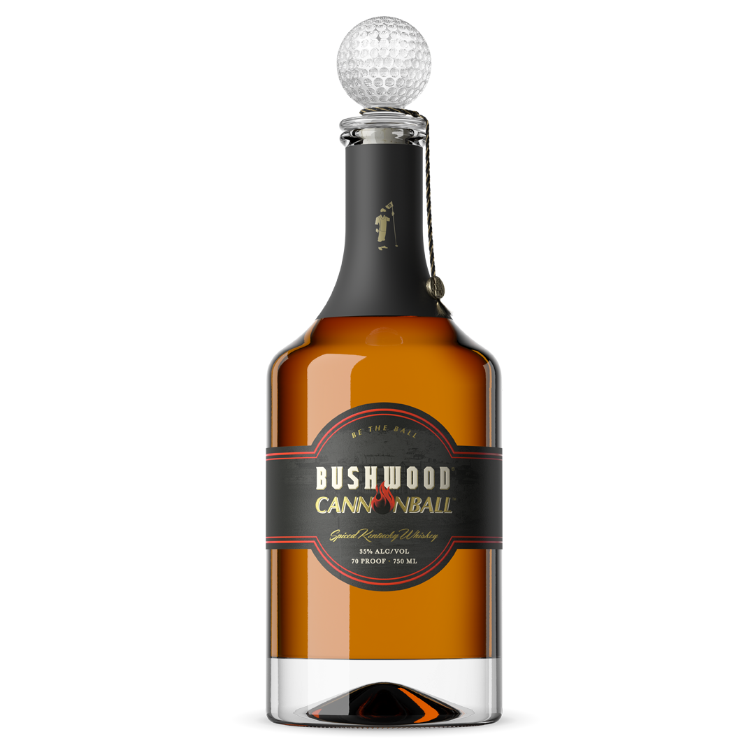 Bushwood Cannonball, Spiced Whiskey, 8 Year: Spiced Kentucky Whiskey, Finished in our Rye Casks, and hand-blended to perfection (Coming Soon!)